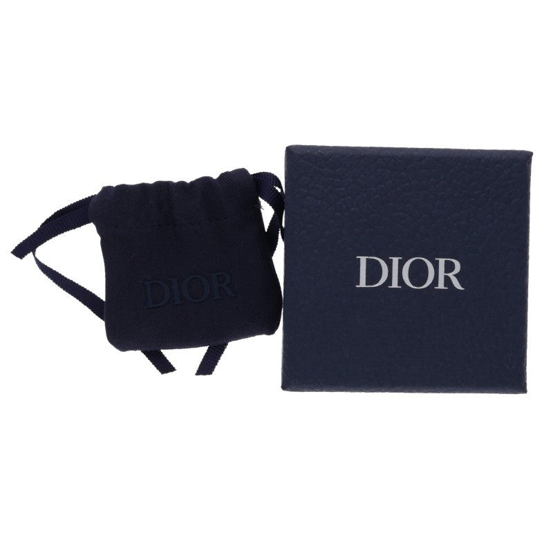 DIOR Rhinestone Oblique Logo Necklace Size ONE SIZE
