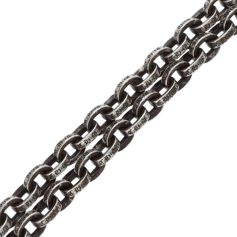 Chrome Hearts Paper Chain 20" 925/14K Silver Size ONE SIZE