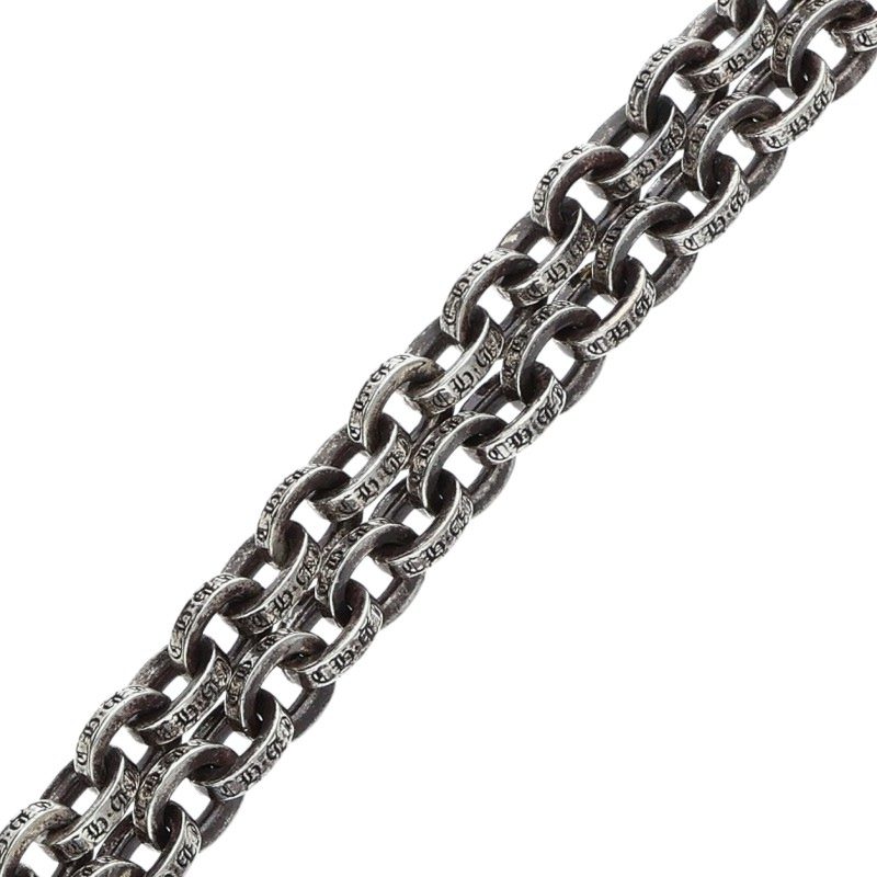 Chrome Hearts Paper Chain 30" 925/14K Silver Size ONE SIZE