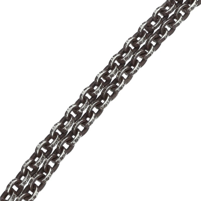 Chrome Hearts Paper Chain 18" Silver Necklace Size ONE SIZE