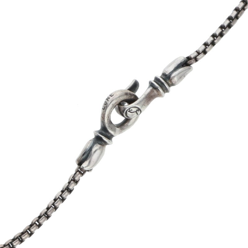 LONEONES Silver Flow Pendant KF Chain Necklace Size 18INCH