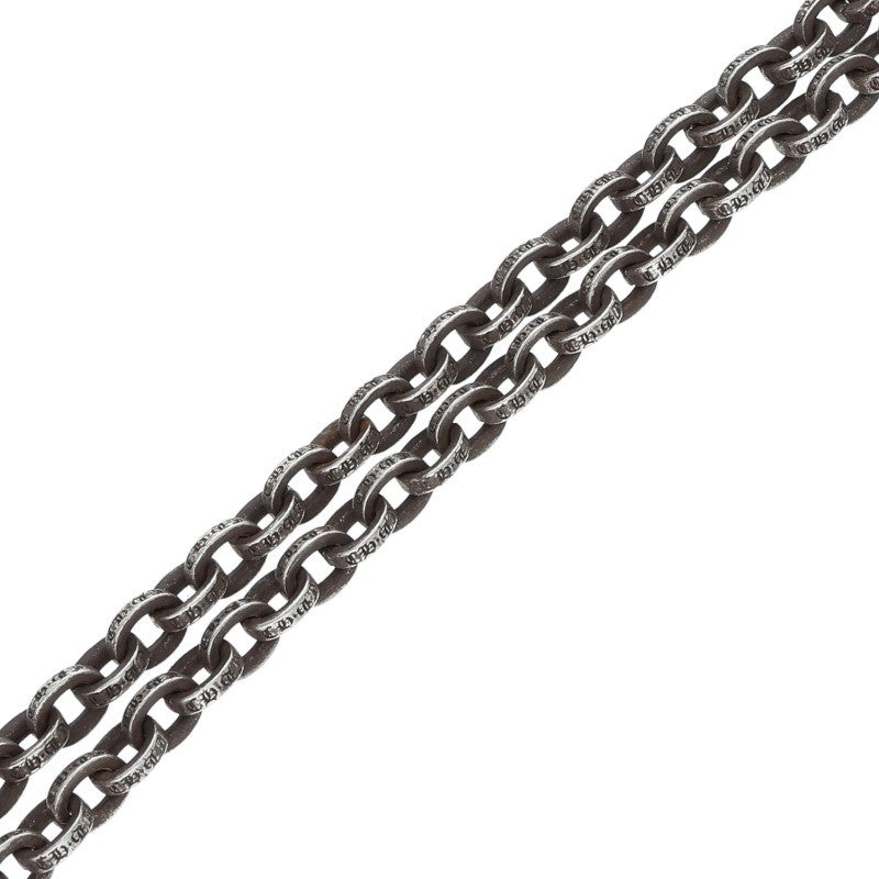 Chrome Hearts 925 Silver Paper Chain 24"