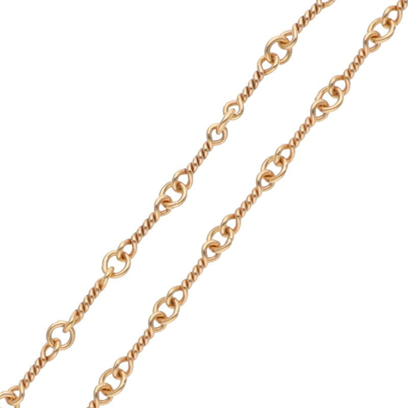 Chrome Hearts 22K Twist Chain Gold Necklace Size ONE SIZE