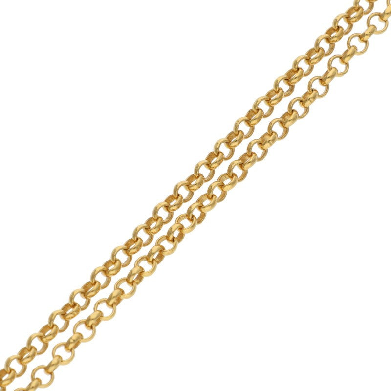Chrome Hearts 22K Gold 16" Roll Chain Necklace Size ONE SIZE