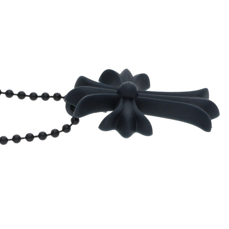 Chrome Hearts Black Rubber Small CH Cross Size ONE SIZE