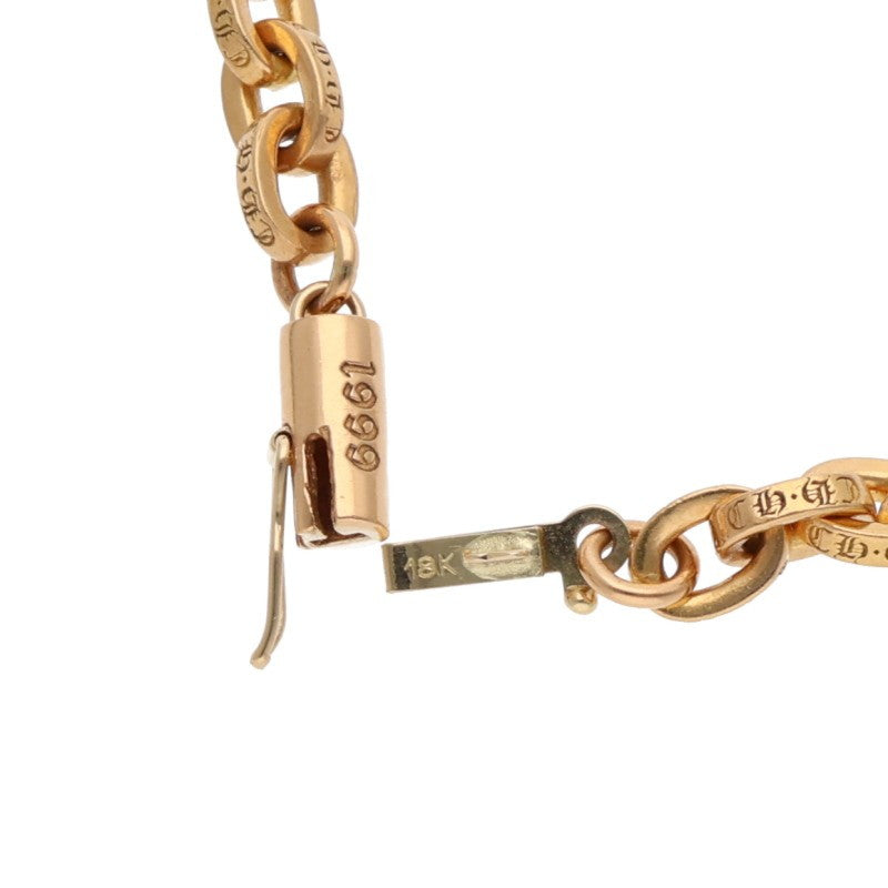Chrome Hearts 22K Yellow Gold Chain Necklace Size 20INCH