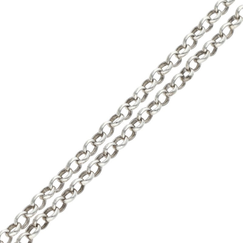 Chrome Hearts 925 Roll Chain Necklace Silver Size ONE SIZE
