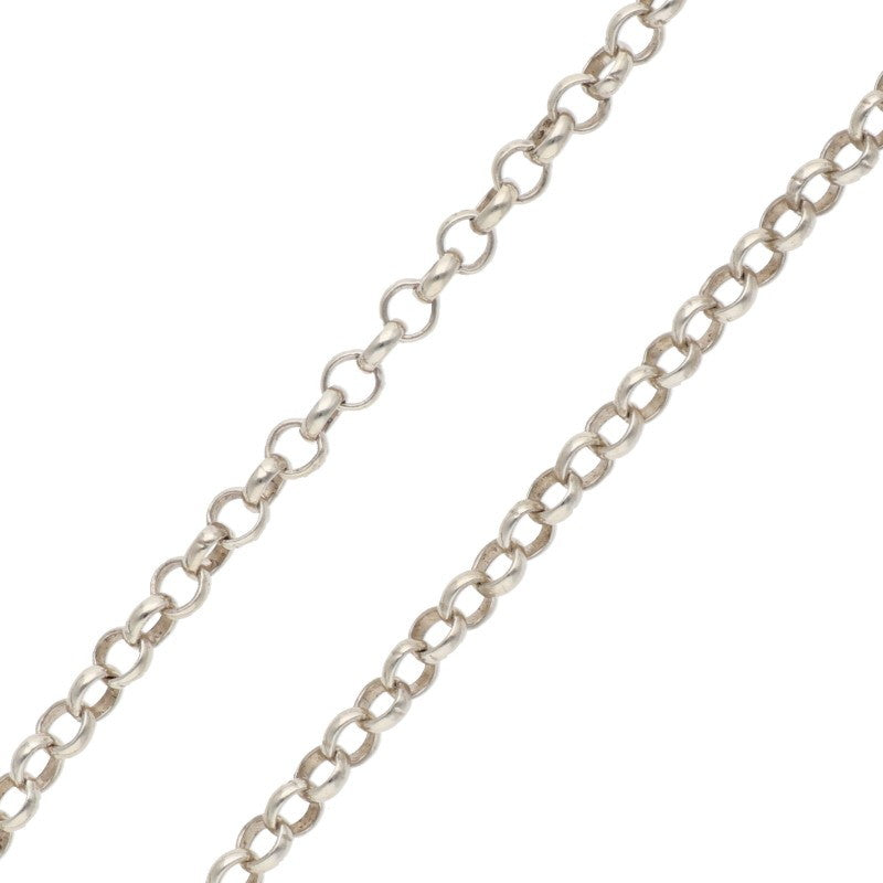 Chrome Hearts 925 Roll Chain Necklace Silver Size ONE SIZE
