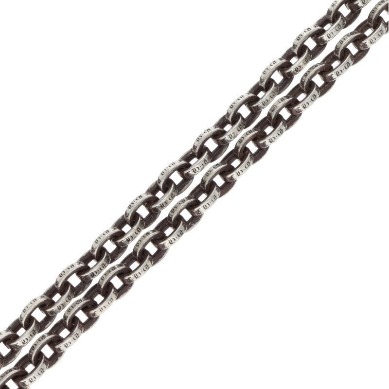 Chrome Hearts Paper Chain 18inch Silver Size ONE SIZE