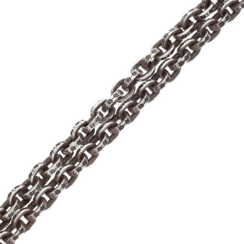Chrome Hearts Paper Chain Necklace 925 14K Size ONE Silver