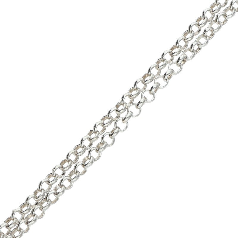 Chrome Hearts Roll Chain 16" Sterling Silver Size ONE SIZE