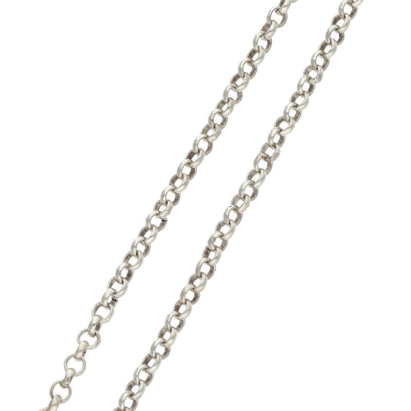 Chrome Hearts Roll Chain 20" Silver Necklace Size ONE SIZE