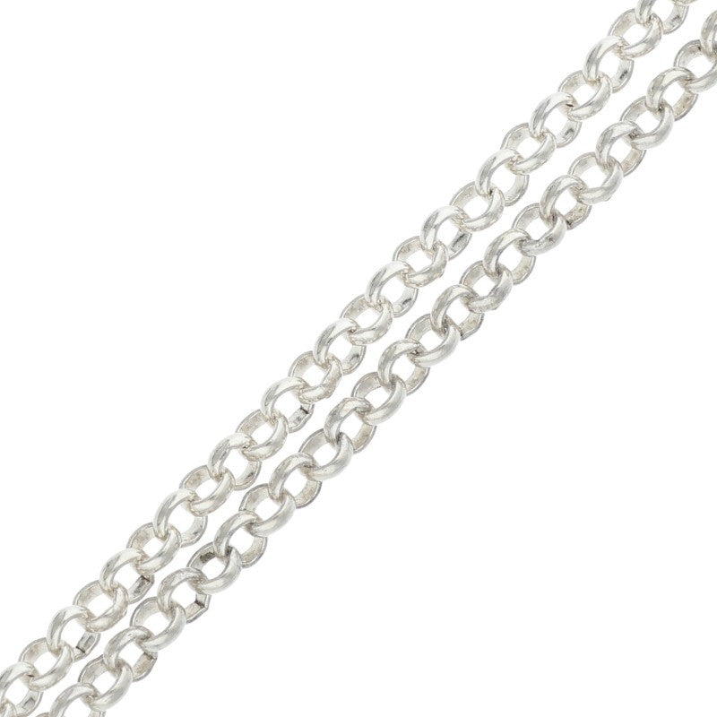 Chrome Hearts Roll Chain 16" Silver Necklace Size ONE SIZE