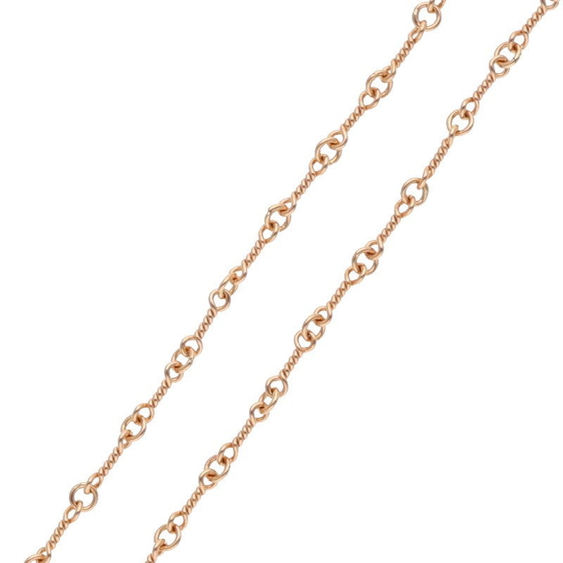 Chrome Hearts 22K 20inch Twist Chain Gold Size ONE Yellow