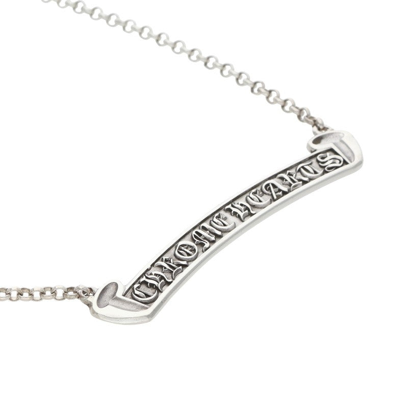 Chrome Hearts NKLC Chain Label Chain Necklace Size 18INCH