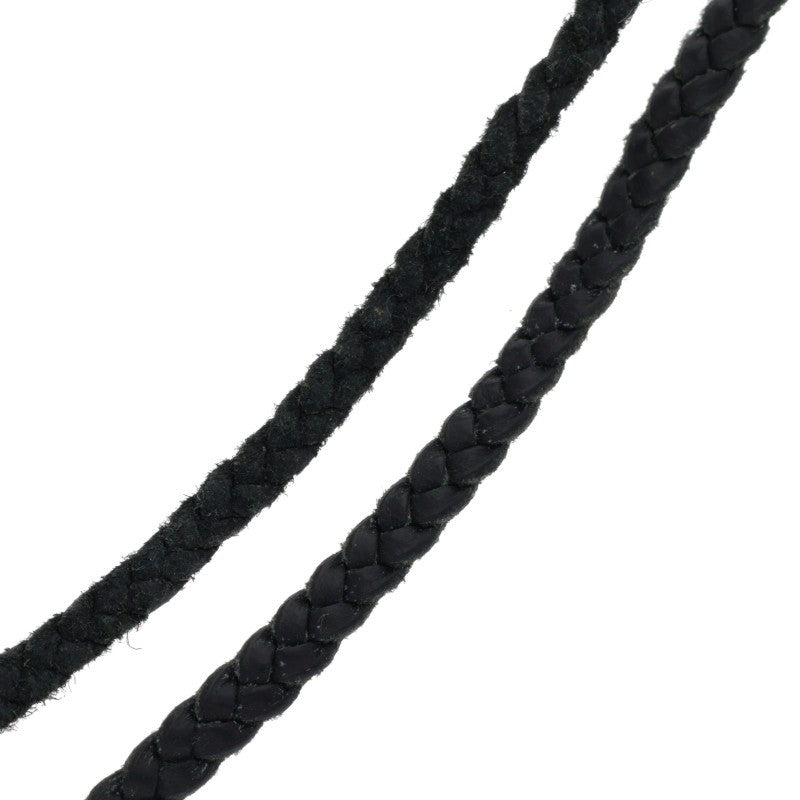 Chrome Hearts Scroll Leather Braid Necklace Size ONE Multi