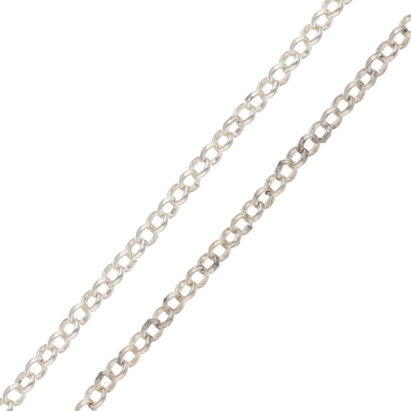 Chrome Hearts 925 Roll Chain Necklace Size 20INCH
