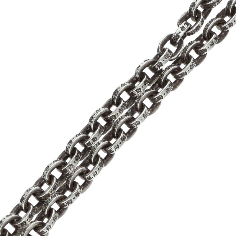 Chrome Hearts 925 14K Paper Chain Silver Size 18INCH