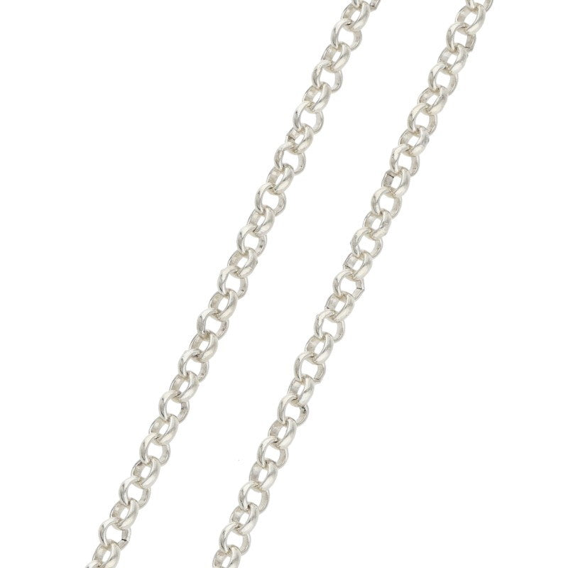 Chrome Hearts 925 Silver Roll Chain 18" Size ONE SIZE