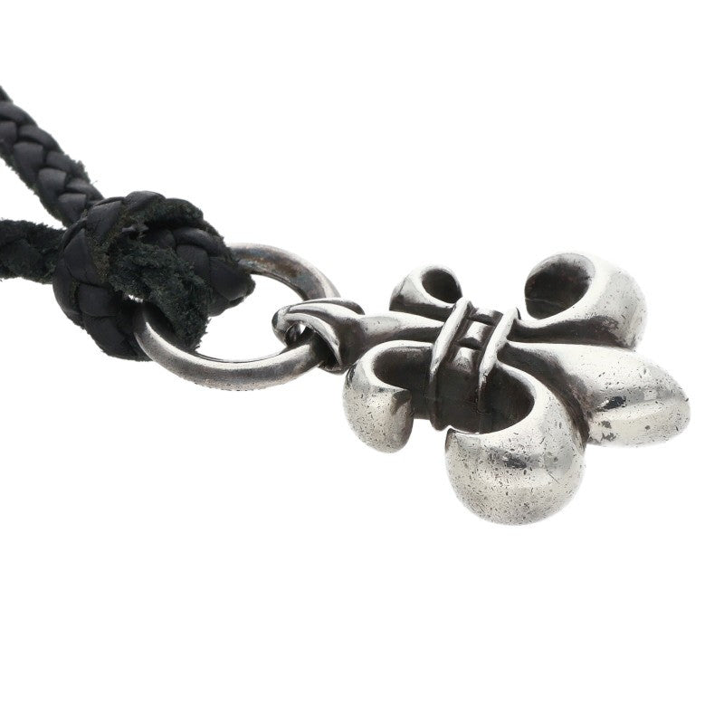 Chrome Hearts 925 BS Fleur w/ Leather Braid Size ONE SIZE