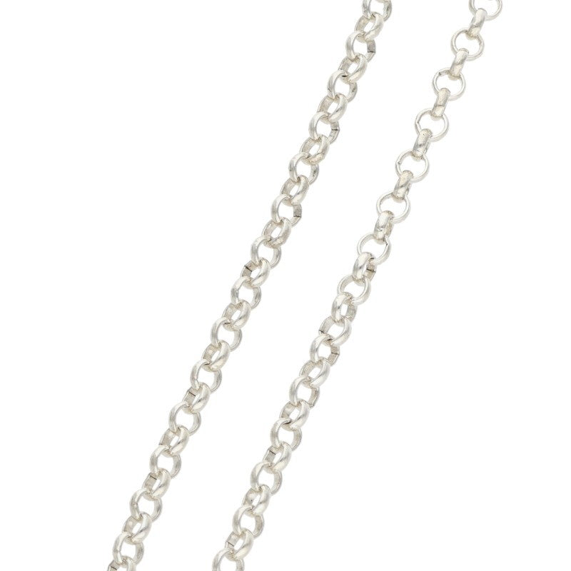 Chrome Hearts Roll Chain 16 Silver Necklace Size 16INCH