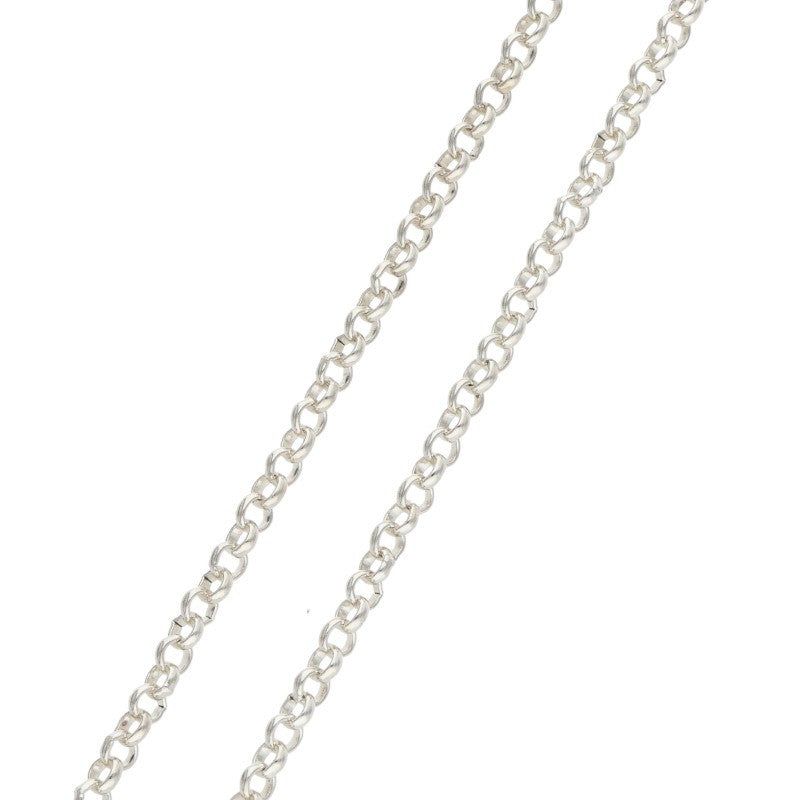 Chrome Hearts Roll Chain 18 Silver Necklace Size 18INCH