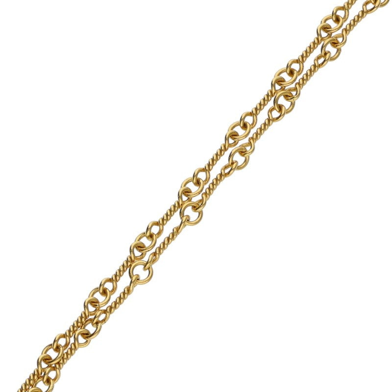 Chrome Hearts 22K Twist Chain Gold Necklace Size 18INCH