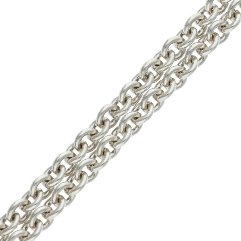 Chrome Hearts 925 NE Chain Silver Necklace Size 18INCH