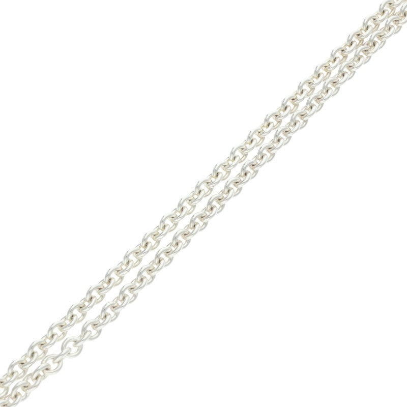 Chrome Hearts Silver NE Chain Necklace Size 30INCH