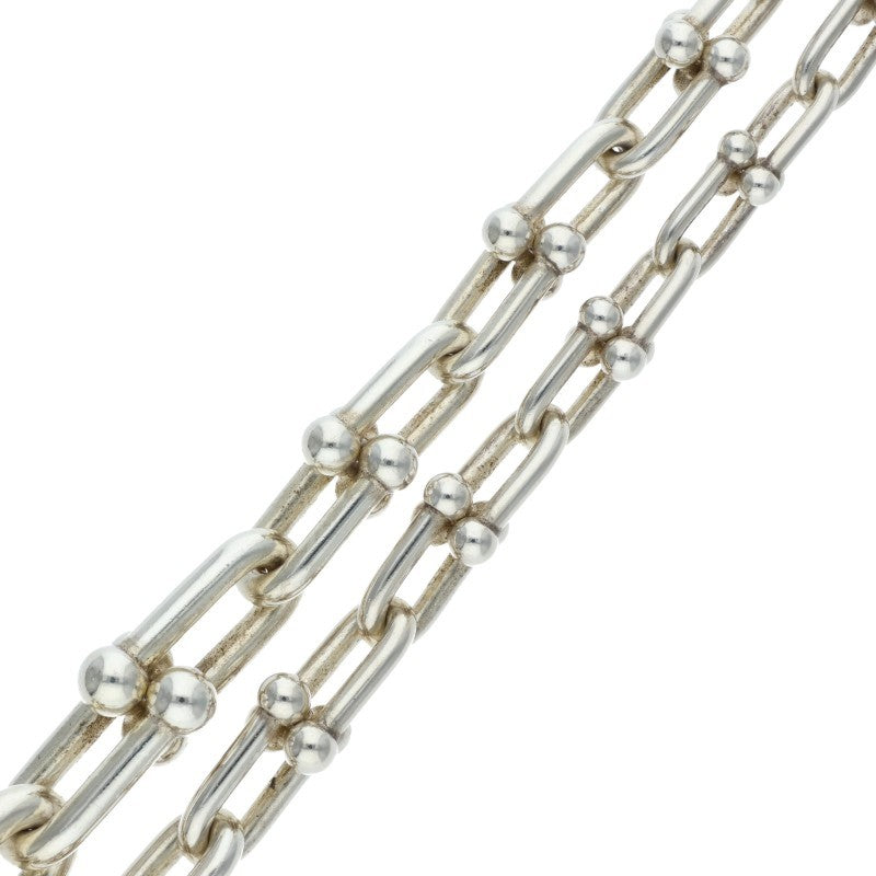 TIFFANY&Co. HardWear Graduated Silver Necklace Size 18INCH