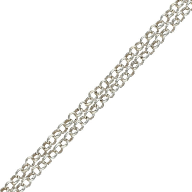 Chrome Hearts R20 Roll Chain Silver Necklace Size 20INCH