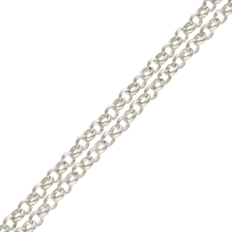 Chrome Hearts R24 Roll Chain Silver Necklace Size 24