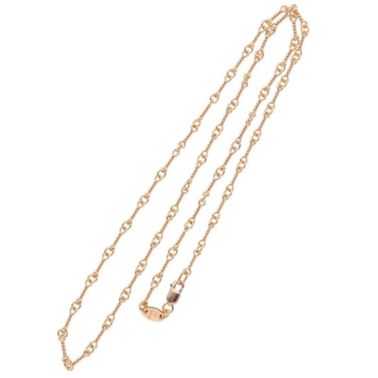 Chrome Hearts 22K T18 Twist Chain Gold Yellow Size 18INCH