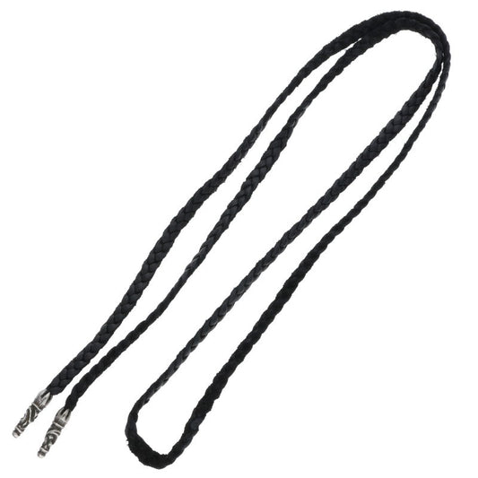 Chrome Hearts Scroll Leather Braid Necklace Size ONE Multi