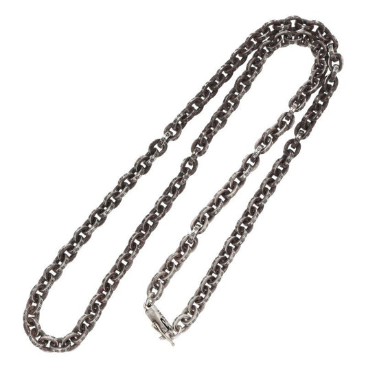 Chrome Hearts Paper Chain Silver Necklace Size 20INCH