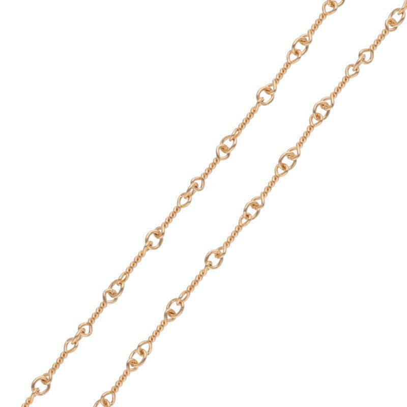 Chrome Hearts 22K Yellow Gold Chain Necklace Size 20INCH