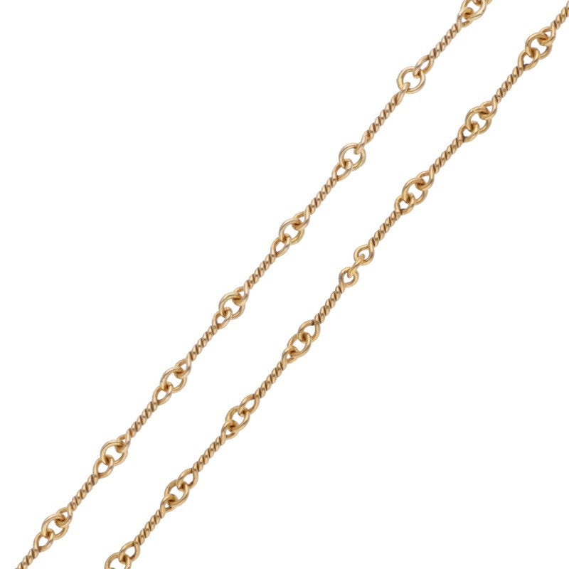 Chrome Hearts 22K Yellow Gold Chain Necklace Size 18INCH