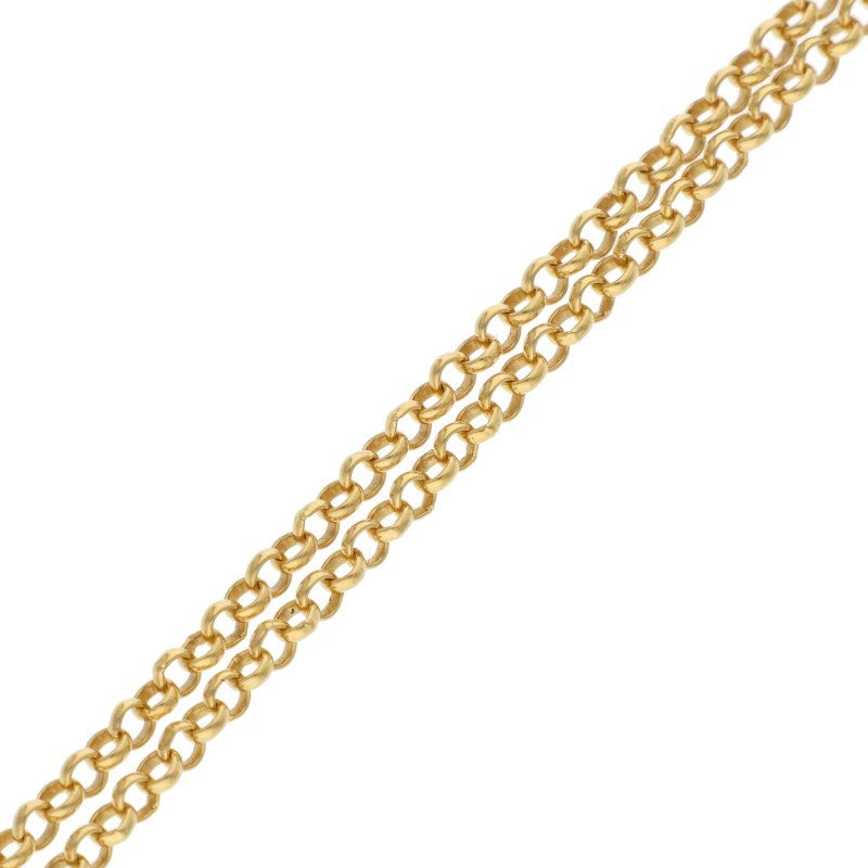 Chrome Hearts 22K Yellow Gold Chain Necklace Size 16INCH