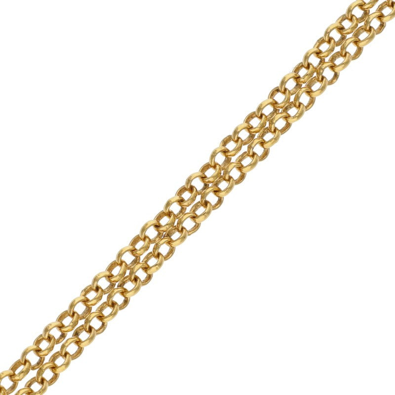 Chrome Hearts 22K Yellow Gold Chain Necklace Size 18INCH
