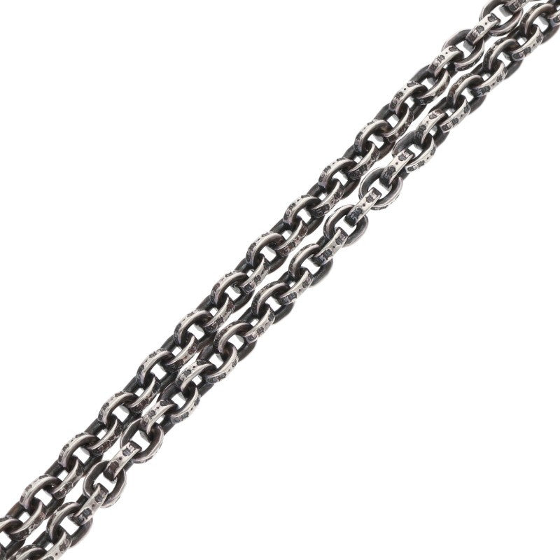 Chrome Hearts 925/14K Silver Chain Necklace Size 18INCH