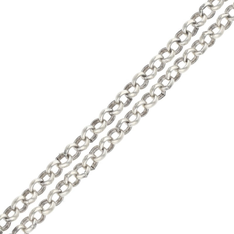 Chrome Hearts R20 Roll Chain Silver Necklace Size 20INCH