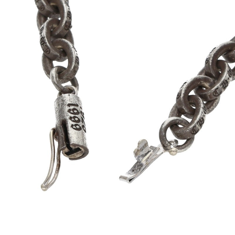 Chrome Hearts Silver Paper Chain Necklace Size 24INCH