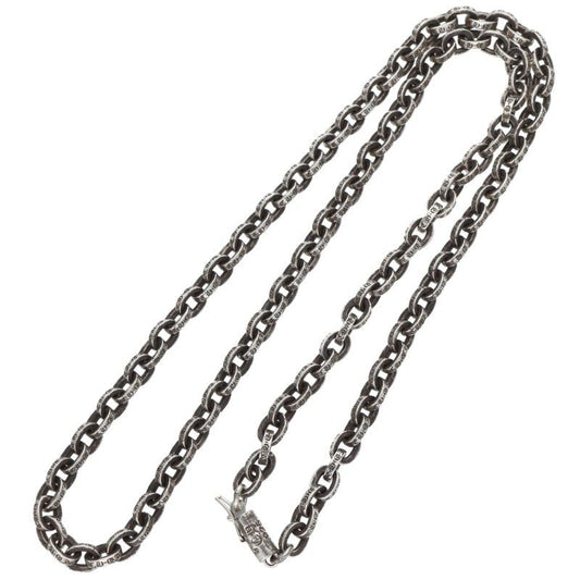 Chrome Hearts Paper Chain Necklace 925 Silver Size 20INCH