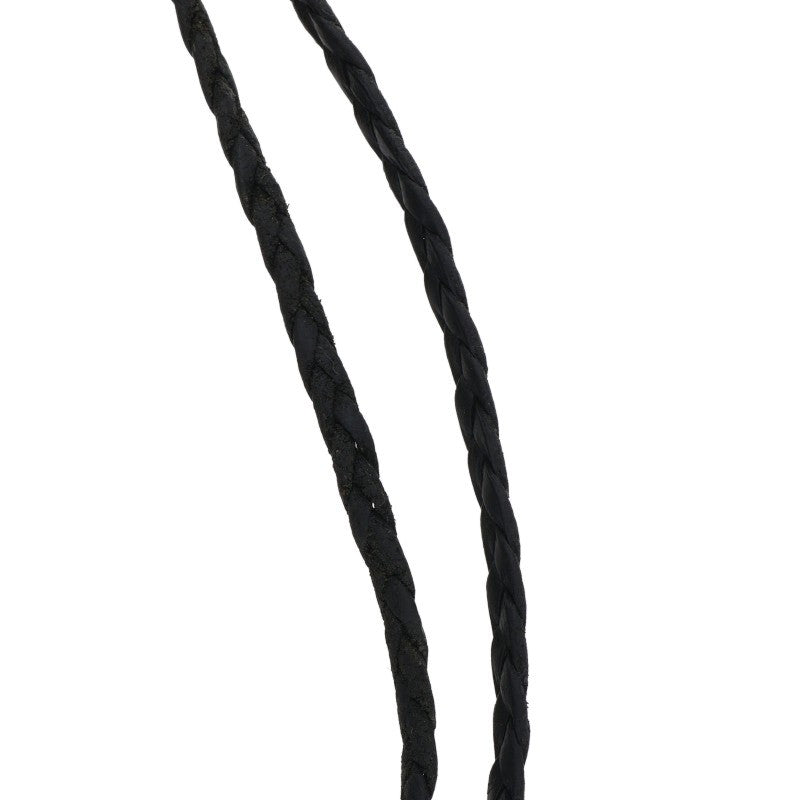 Chrome Hearts Scroll Leather Braid Necklace Size ONE Multi