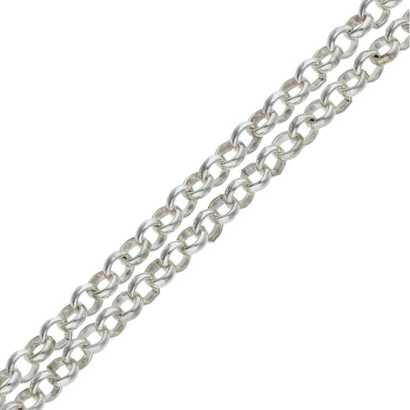 Chrome Hearts Roll Chain 18 Silver Necklace Size 18INCH