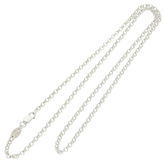 Chrome Hearts Sterling Silver Chain Necklace Size 18INCH