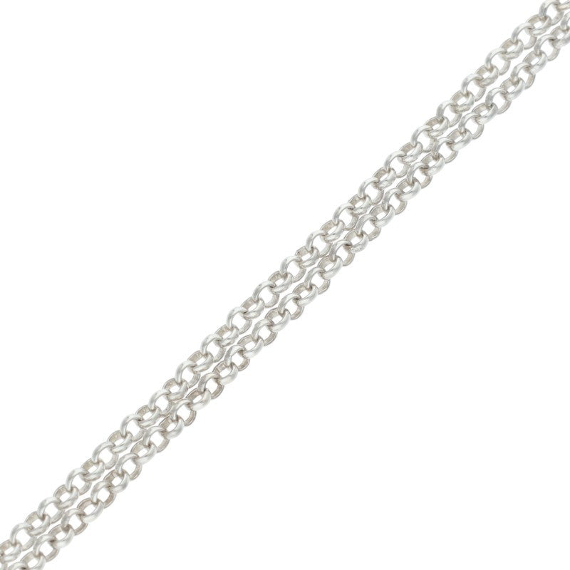 Chrome Hearts Sterling Silver Chain Necklace Size 18INCH