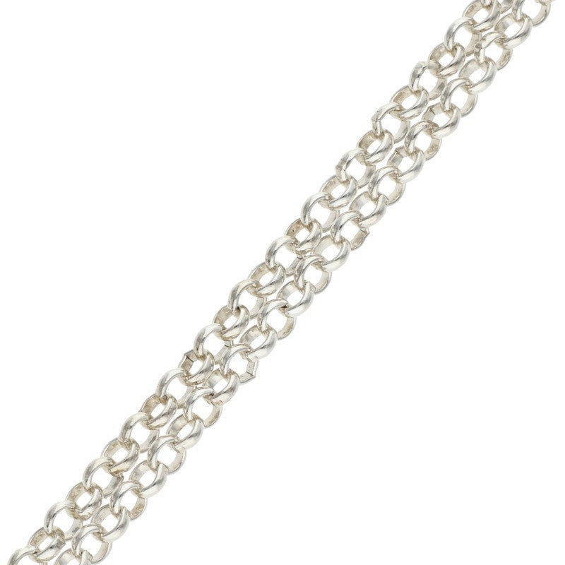 Chrome Hearts R18 Roll Chain Silver Necklace Size 18 Inch