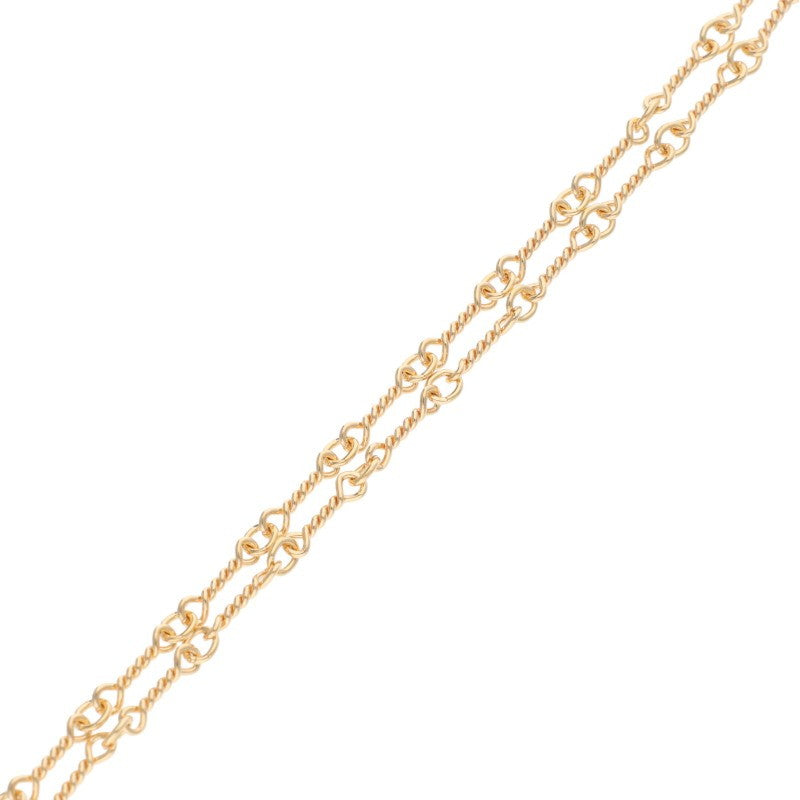 Chrome Hearts 22K Neckchain T16 Gold Necklace Size 16 Inch