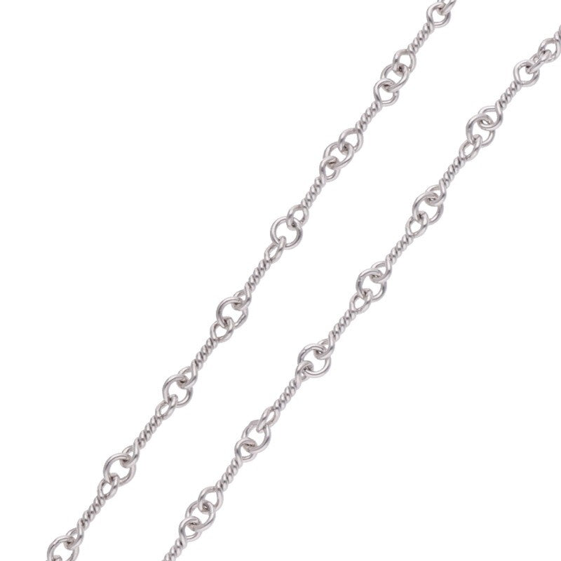 Chrome Hearts 18K Twist Chain Gold Necklace Size 18 Inch